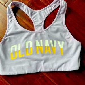 🌻Old Navy unpadded Sports Bra. Size L.🌻